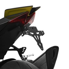 Hashiru Kennzeichenhalter Aprilia RSV4 1100 Factory 2022 Schwarz Stahl