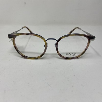 RACHEL ROY EYEWEAR SPLENDID HONEY 50-18-140 Tortoise Purple Blue Eyeglasses J279