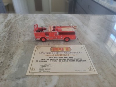 Code 3 Emergency! Crown Pumper 60 LA County 12950 COA No Box Fire Truck