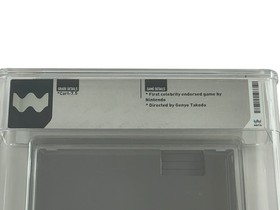 Mike Tyson Punch-Out Nintendo NES WATA Graded Video Game Cartridge Encapsulated