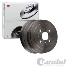 2x NK Ø 200mm BREMSTROMMELN HINTEN passend für CITROËN C1 PEUGEOT 107 108 TOYOTA