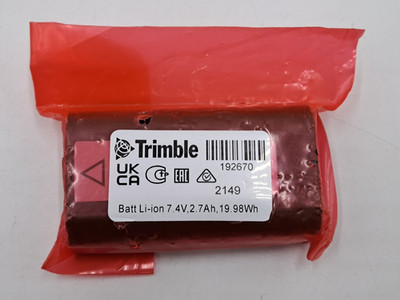 Trimble 192670 Li-Ion Akku 7.4V 2.7Ah für R8 R6 R4 MT1000_0.1_5