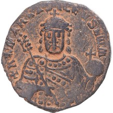[#1069535] Coin, Constantine VII with Romanus I, Follis, 931-944, Constantinople