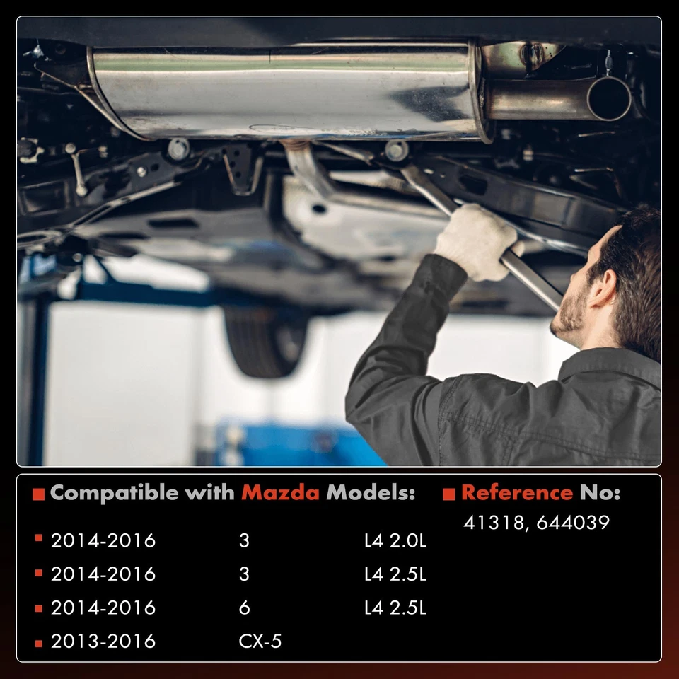 Convertidor catalítico trasero para Mazda CX-5 2013-2016 3 6 2014-2016 TRACCIÓN DELANTERA L4 2,0 L 2,5 L Foto 2 de 4