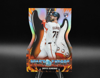 2026 Bowman Bryce Eldridge Power Cords Insert Die Cut (RC) San Francisco Giants