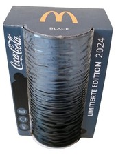 Coca-Cola McDonald's Glas Black Limitierte Edition 2024 Sammelglas