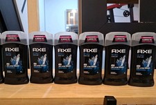 Lot Of 6 Axe Men Ice Chill Deodorant Stick; Iced Mint  Lemon. 85gram Each