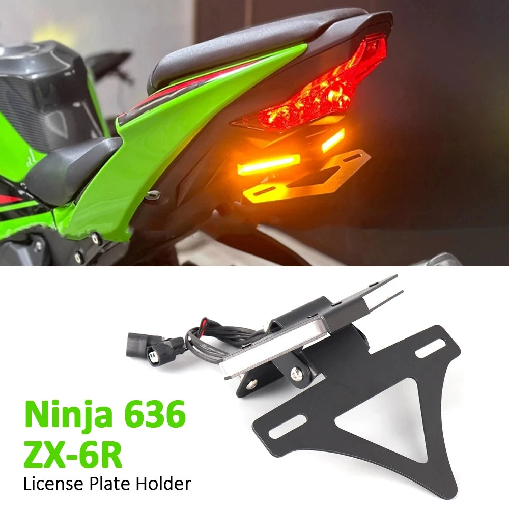 License Plate Frames for Kawasaki Ninja ZX6R for sale | eBay