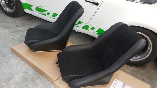 1 paio di sedili guscio originali Recaro per Porsche 911 RS RSR - Foto 3 di 14