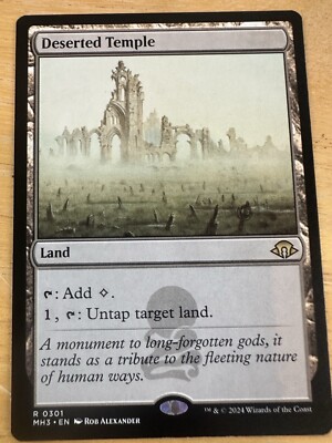 Deserted Temple #0301 (NM) Modern Horizons 3 MH3 Magic MTG | eBay