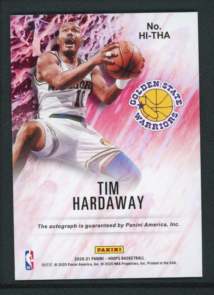 Panini 国宝 Auto NBA 直筆 サイン Tim Hardaway 2020-21 TIM HARDAWAY AUTO PANINI HOOPS INK AUTOGRAPHS | eBay