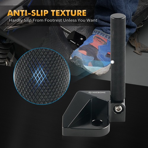 CNC Motorcycle Foot Peg Footrest Kit For Yamaha YW125/BWS 125/ZUMA 125 2016-2021 - Picture 3 of 9