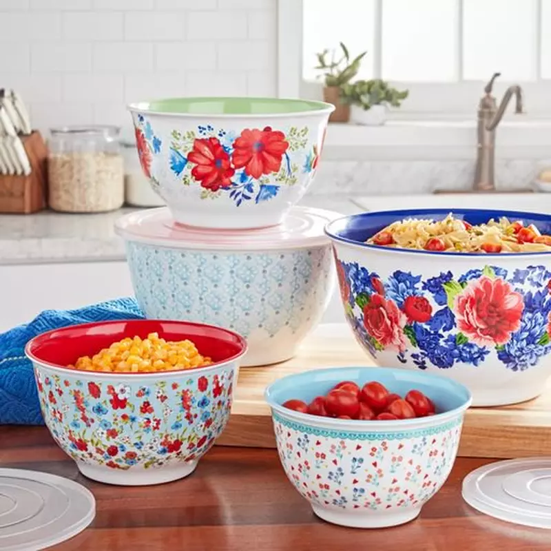 Mixing top bowls melamine