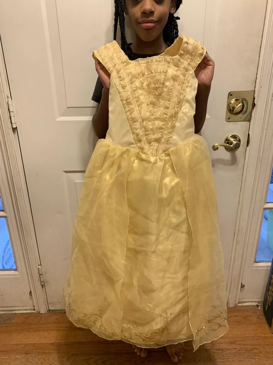 Disney Store Live Beauty and the Beast Princess Belle Dress Costume Size 7 8 eBay