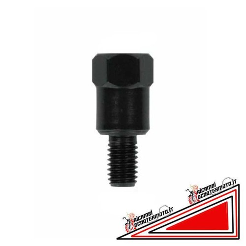 Adaptateur de rétroviseur for moto et Scooter, M8 8mm à 6mm M6 mâle femelle, filetage droit, vis allongées et surélevées Adaptateur de rétroviseur for moto et Scooter, M8 8mm à 6mm M6 mâle femelle, filetage droit, vis allongées et surélevées