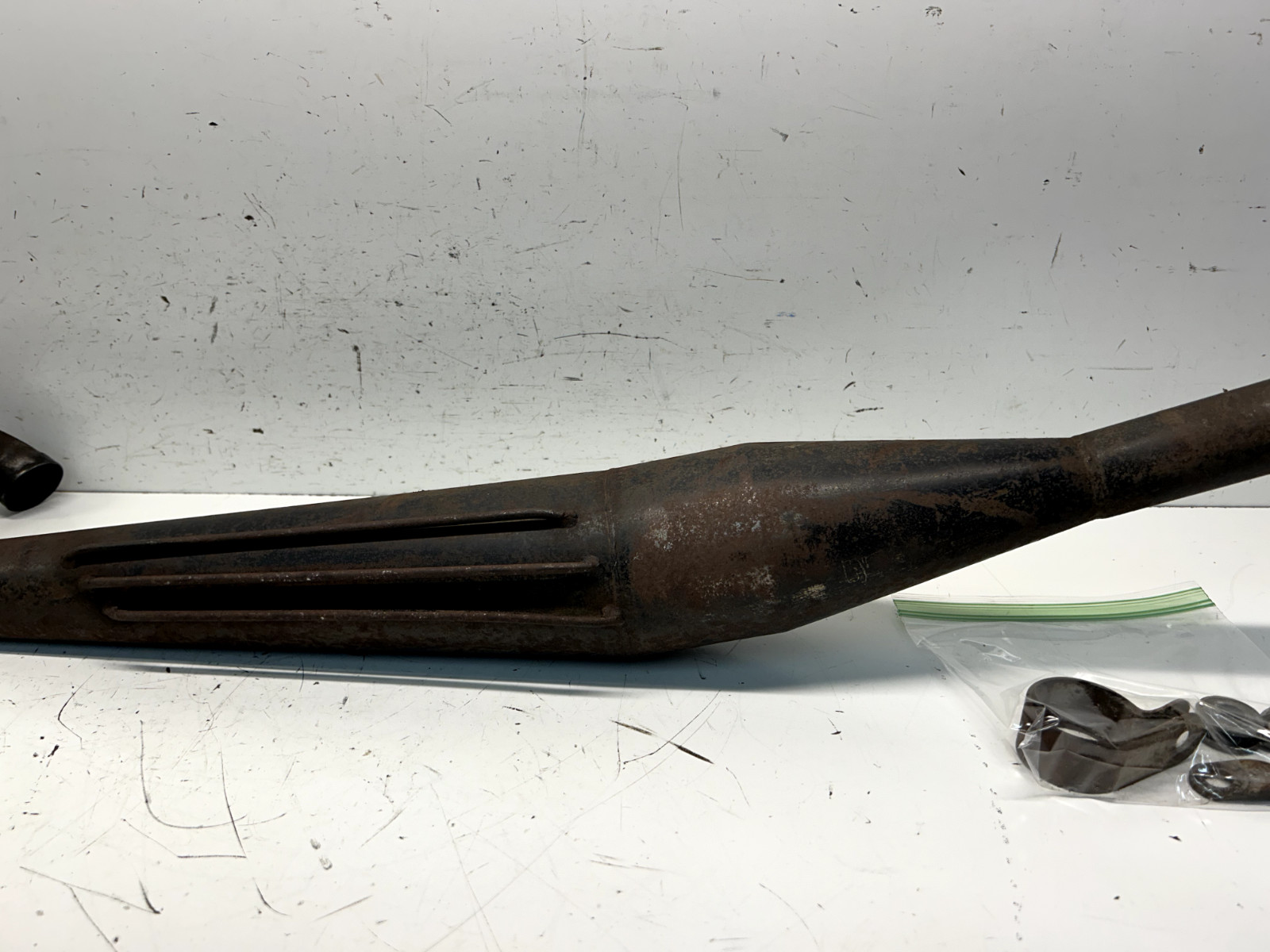 Yamaha CT1 175 CT 175 Race Exhaust / Muffler / Silencer / Baffle Assembly (1970)