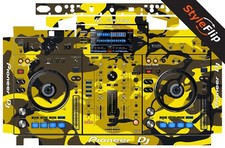 Pioneer XDJ-RX Skin Camo Yellow Protective Decal StyleFlip Skins