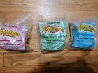 1993 Mcdonald's Happy Meal Toys The Flintstones Lot Of 3. New & Sealed