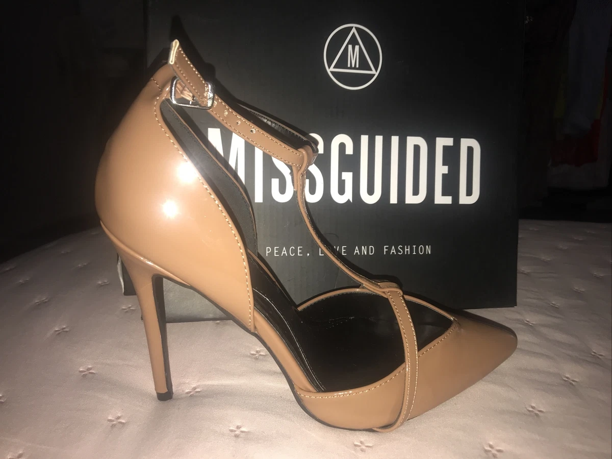 Missguided nude heels cheap