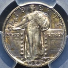 1929 STANDING LIBERTY QUARTER PCGS MS 63 FULL HEAD EXCELLENT STRIKE AND APPEAL