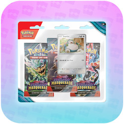 Pokémon TCG Scarlet & Violet Twilight Masquerade 3-Pack Blister Snorlax Promo