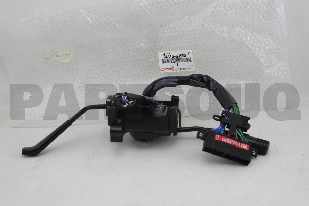 、 8431060550 Genuine Toyota SWITCH ASSY, TURN SIGNAL 84310