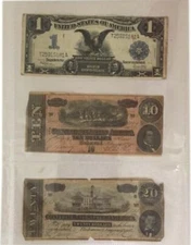 50 Lighthouse 3 Pocket Grande Poly Plastic Pages For Large Banknotes Storage NEW