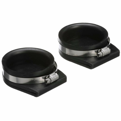 Seachoice 28351 Exhaust Protection Caps - Fits 3 Inch OD Tube - Black