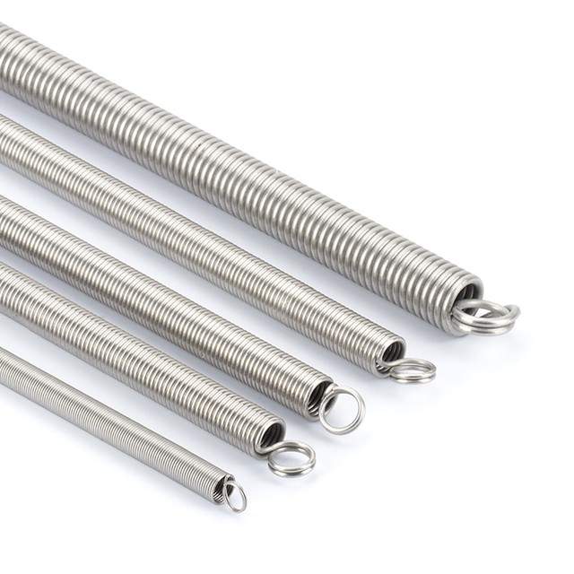 Wire Dia 0.7mm Tension Extending Springs Stainless Steel Expansion