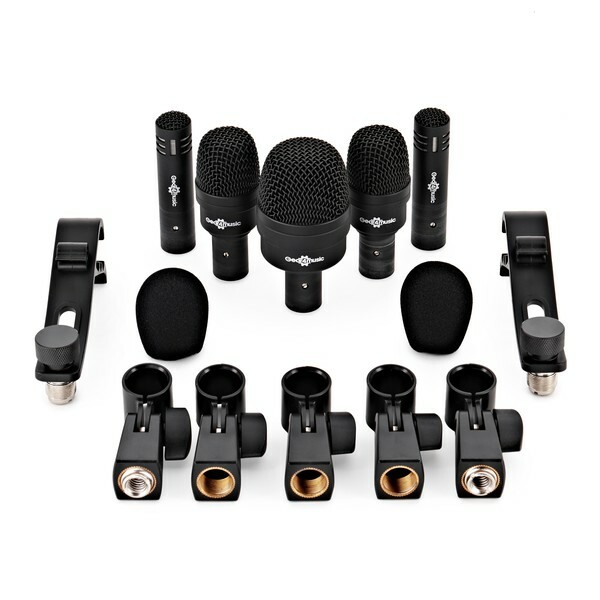 Mic Drum SET マイクとクリップセット Amazon.com: 5 CORE Professional Drum Mic Kit 7 Piece Tom