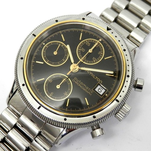 Hamilton 9304 self-winding chronograph Valjoux 7750 39 mm | eBay