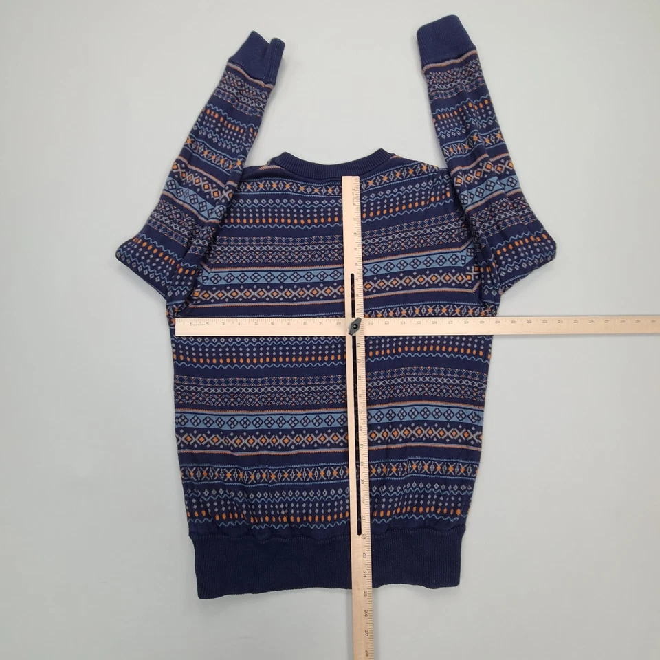 Mossimo Suéter Mujer Pequeño Azul Sudadera Calce Atlético Aire Libre Informal Foto 3 de 4