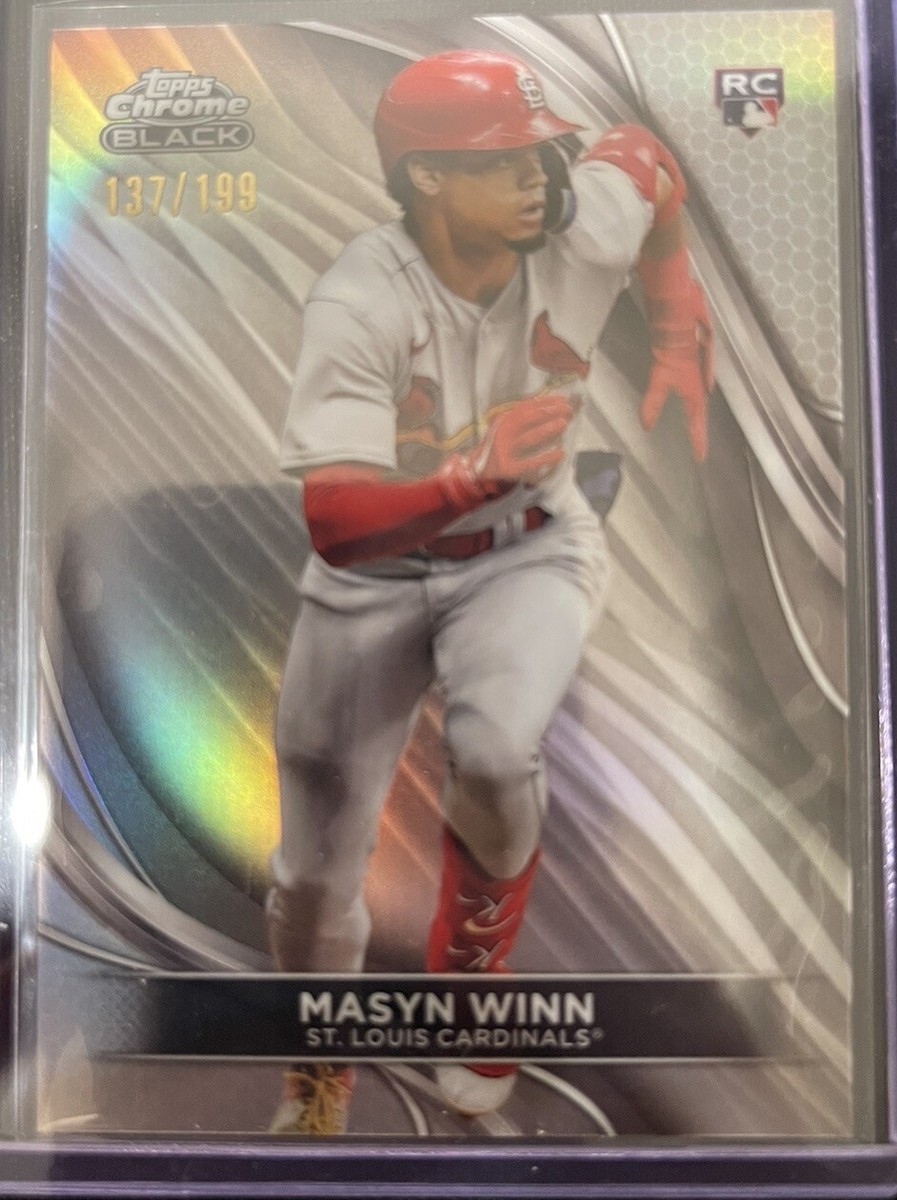 MASYN WINN 2024 TOPPS CHROME BLACK ROOKIE REFRACTOR RC #ED /199 | eBay
