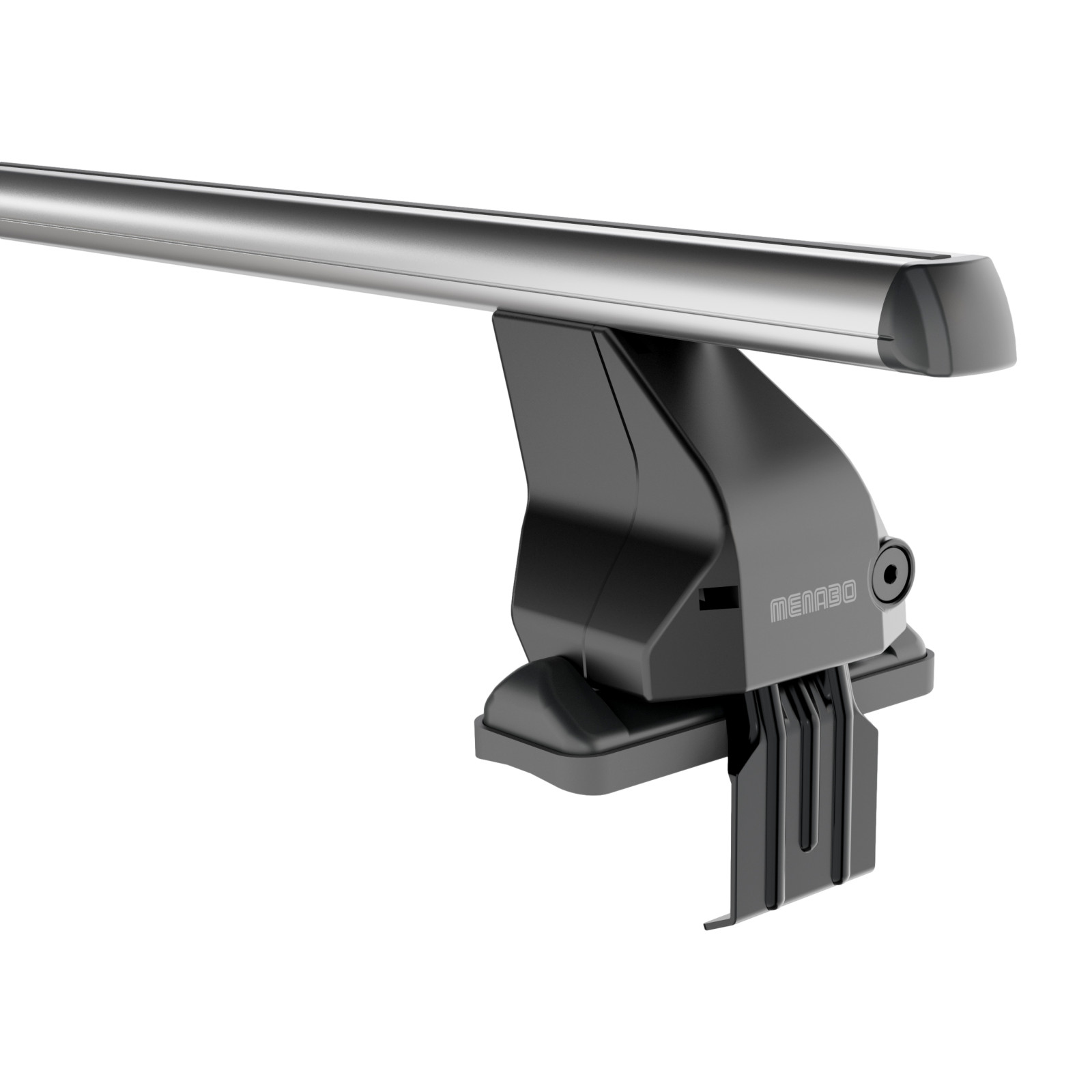Barres de toit Menabo Omega alu transversales Koleos I HY - 2