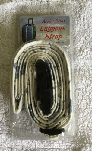 Luggage Bag Strap Hawaiian Aloha Floral 