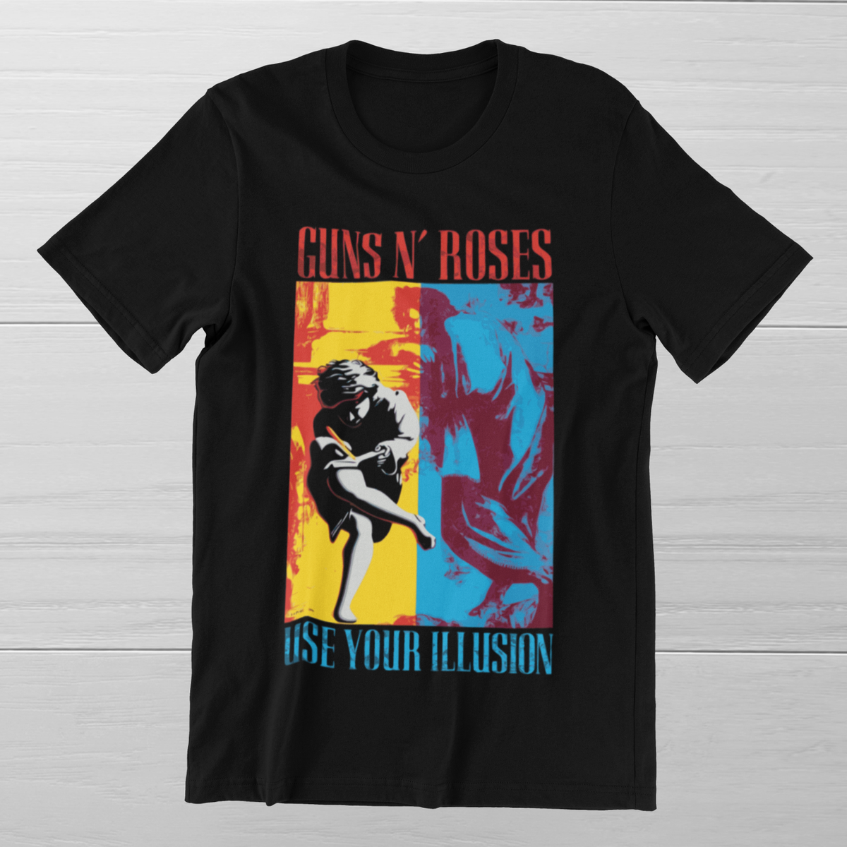 GUNS N' ROSES USE YOUR ILLUSION  Tシャツ L Vintage 90s GUNS N ROSES Use Your Illusion 1992 Tour Concert