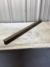 C360 Machined Brass; Lathe Stock Bar; 38" X 2" Square Bar
