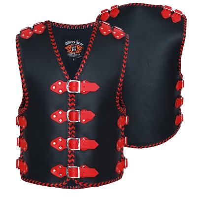 Australian Bikers Gear MM Thick COWHIDE Leather Motorcycle