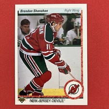 Brendan Shanahan 1990-91 Upper Deck Card #269 NHL New Jersey Devils