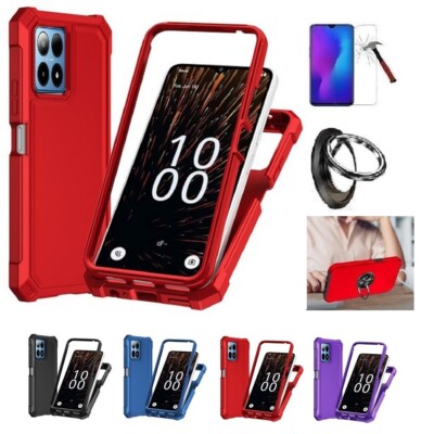 Full Body Case + Tempered Glass For Boost Summit 5G (2024) – Protective Phone Cover