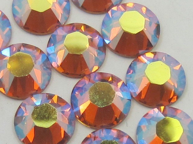 12ss Topaz AB Flatback European Rhinestones 1 Gram