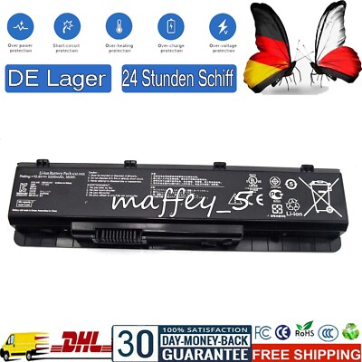 Akku Accu für Asus N45E N45S N45SF N55E N55S N55SF N45SL N75E N75S N75SF A32-N55
