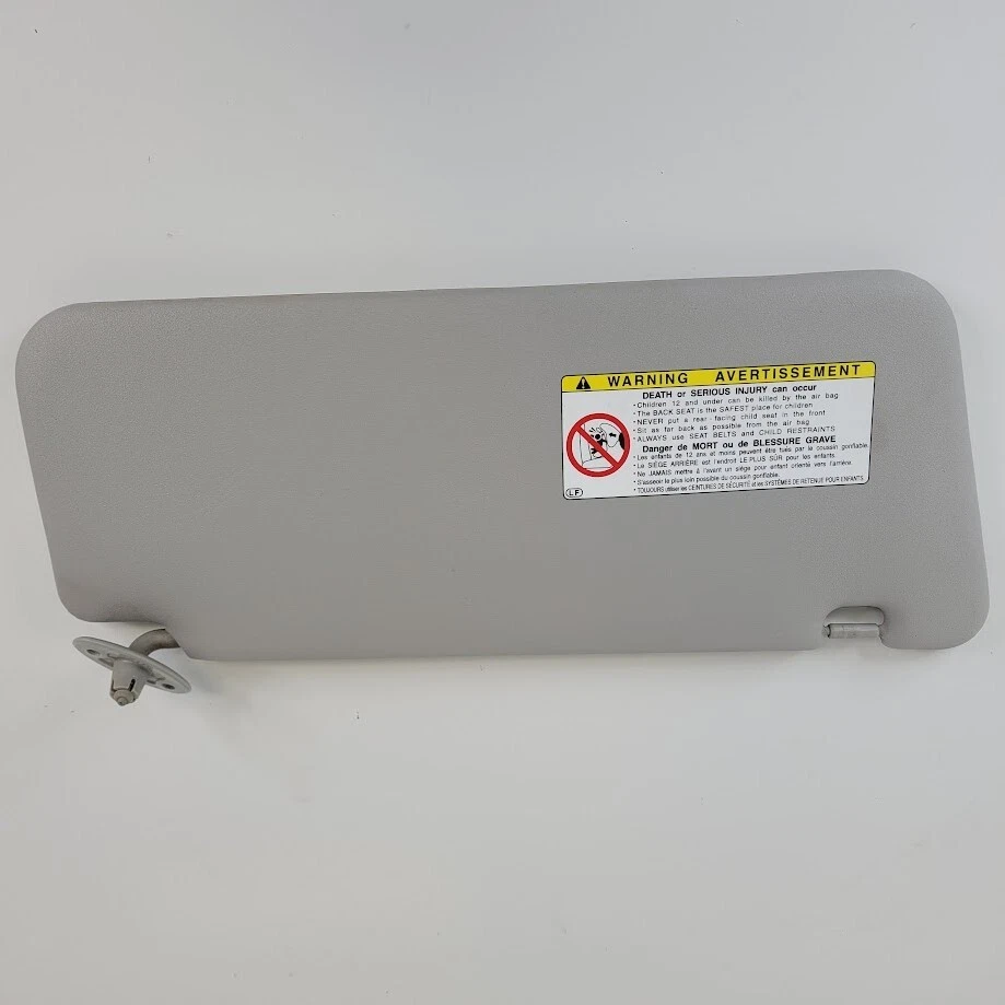 Parasol Scion xB 2004-2006 lado del conductor vinilo gris con espejo OEM Foto 4 de 4