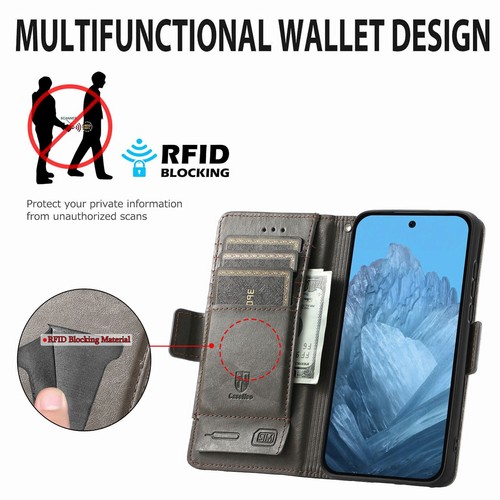 For Google Pixel 8/7/6/9 Pro XL Case Phone Wallet With Card Slots Leather Cove - Picture 31 of 64