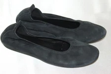 ARCHE Navy Blue Nubuck Leather LAIUS Elasticized Ballet Flat FRANCE EU41 $325