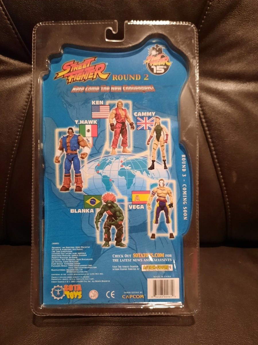 sota toys ストリートファイター　フィギュア　キャミー　CAPCOM SOTA Street Fighter Round 2 Cammy BLUE Figure NEW | eBay