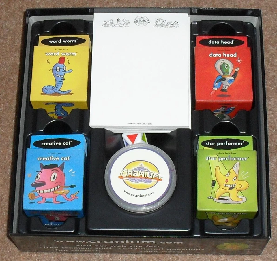 Cranium Board Game Christmas Fun Family Party Strategy 2003 COMPLETE RETRO - Image 3 of 4