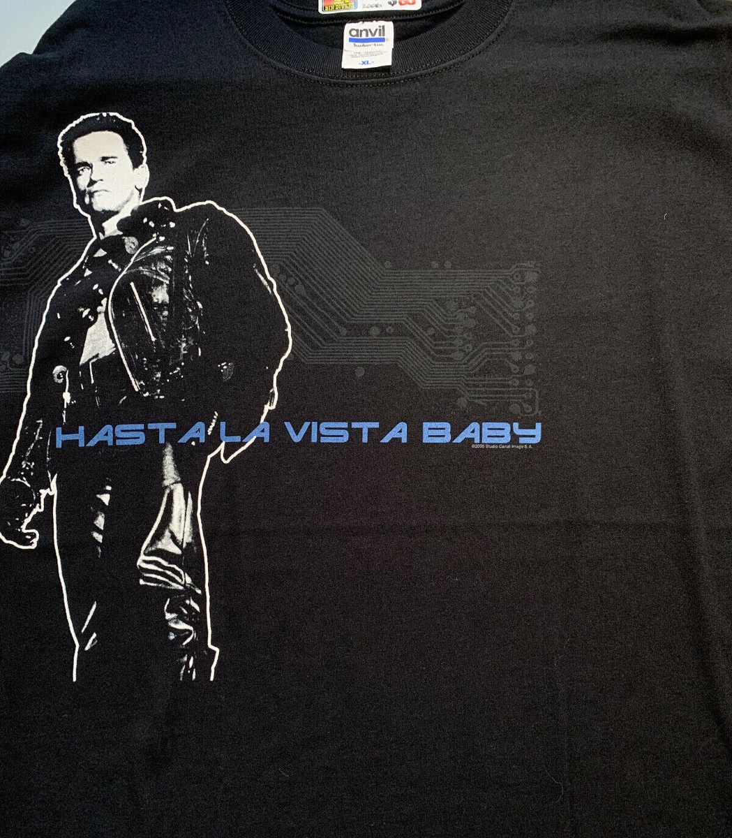 VINTAGE T2 TERMINATOR 2 JUDGMENT DAY MOVIE PROMO SHIRT | eBay