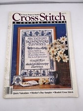 Cross Stitch and Country Crafts Magazine Jan Feb 1986 23 Projects