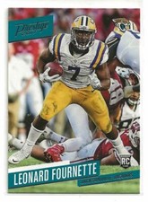 2017 Panini Prestige Leonard Fournette Rookie Card. rookie card picture
